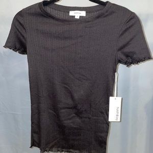 Hashttag in trend Size S black t shirt